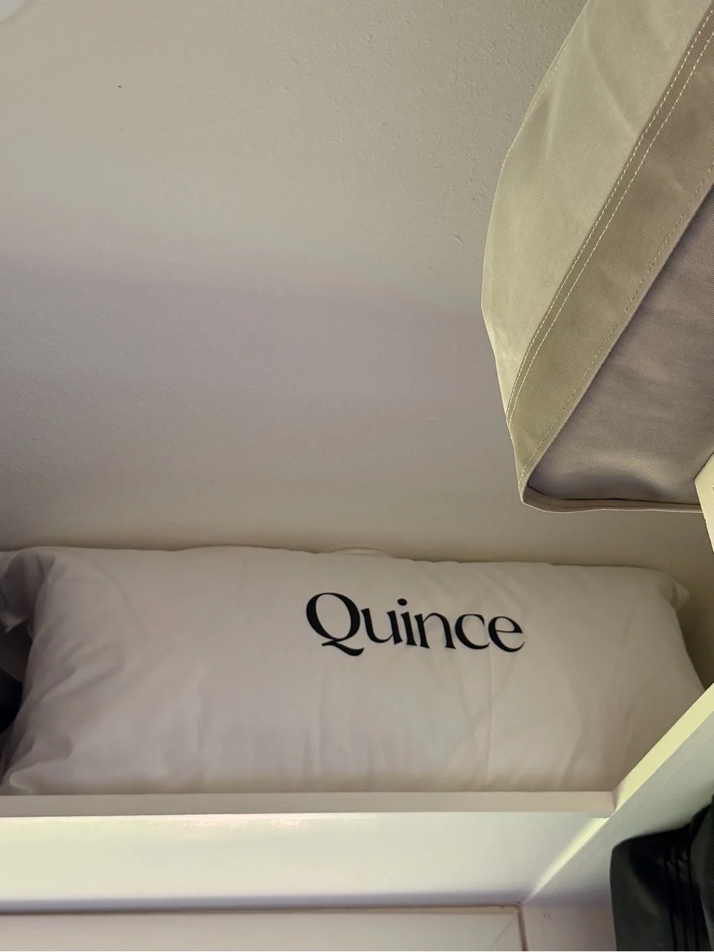 Quince White Cozy Down-Alternative Comforter